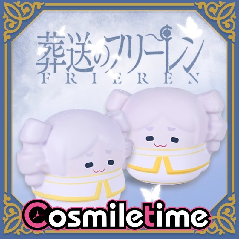 Frieren: Beyond Journey's End 12CM PU Doll Pillow Dress Up Toy Anime Cosplay YZ