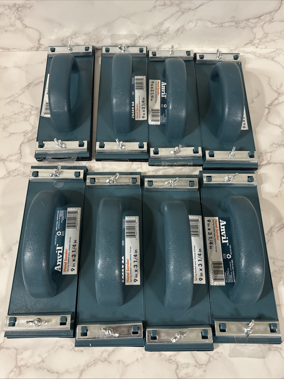 Lot Of 8 Drywall Plastic HAND SANDER 9 x 3 1/4 in
