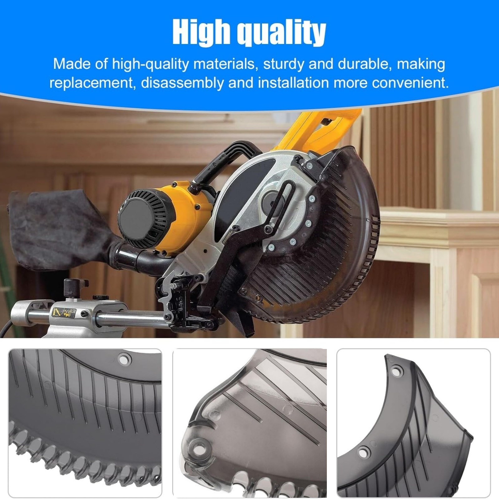 Miter Saw Lower Guard Assembly Replacement Part For DeWalt DWS779 / DWS780