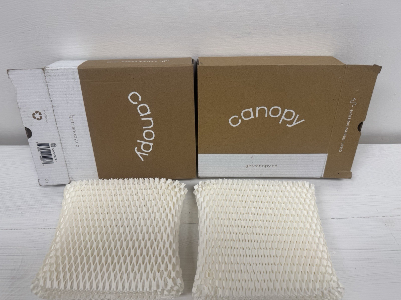 Canopy 1.0 Bedside Humidifer 2 Replacement Filters CAN-FLTR-1 Lot Of 2