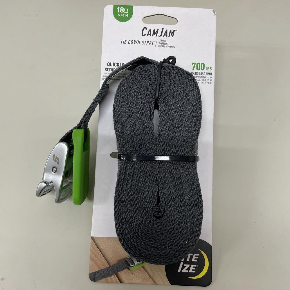 Snap-on × NITE IZE CMN210-3878 Cam Jam Tie Down Straps 5.5m Green From Japan