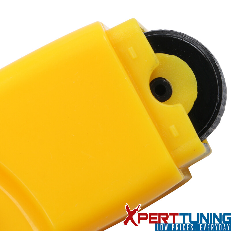 Wide Rolling Identity Theft Guard Stamp - Secure Identity Theft Yellow