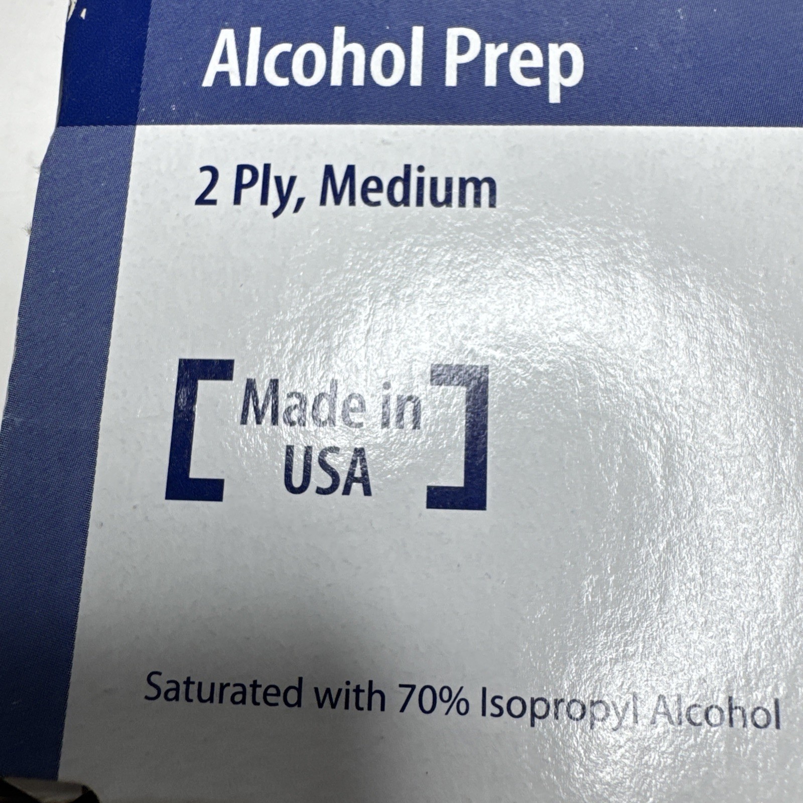 Webcol Alcohol Wipes 2Ply Medium 200 Count Lot 2