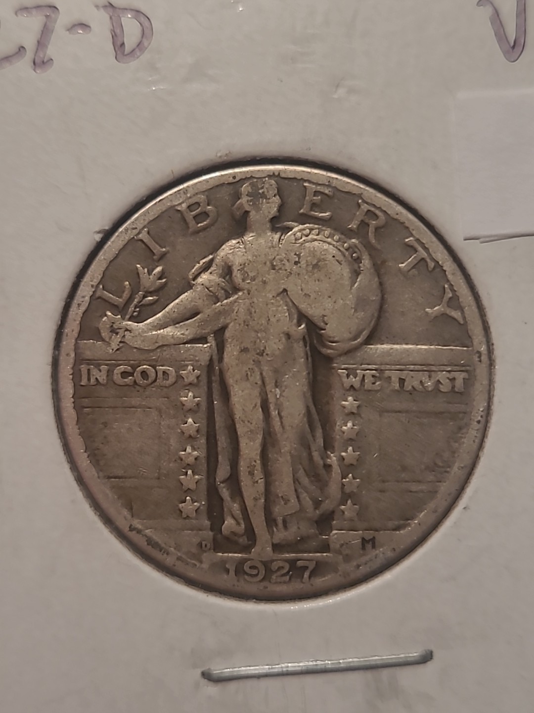 1927-D Standing Liberty Quarter