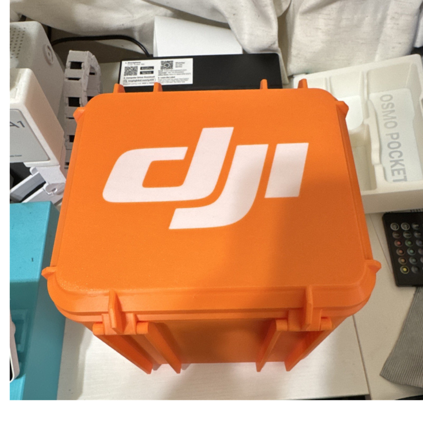 DJI Orange Black Hard Case Protective Storage for neo 2 fpv combo