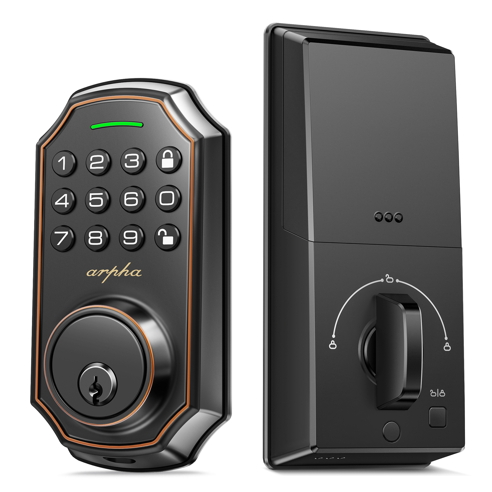 ARPHA Keyless Entry Smart Door Lock Auto Lock Keypad Deadbolt Digital Password