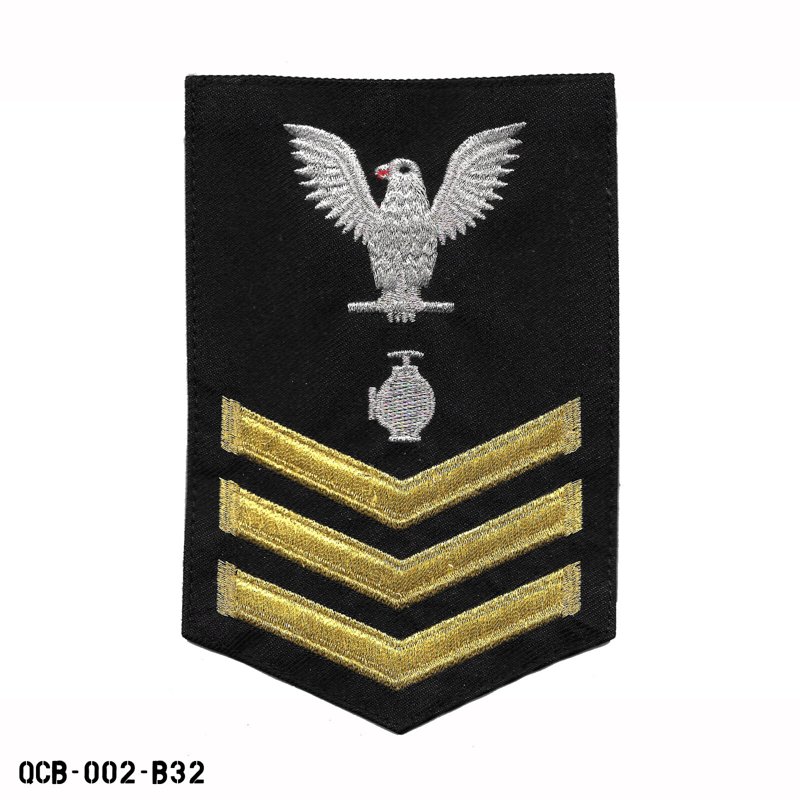 Utilitiesman Petty Officer First Class US Navy PO1 E-6 Sleeve Patch ~ NEW