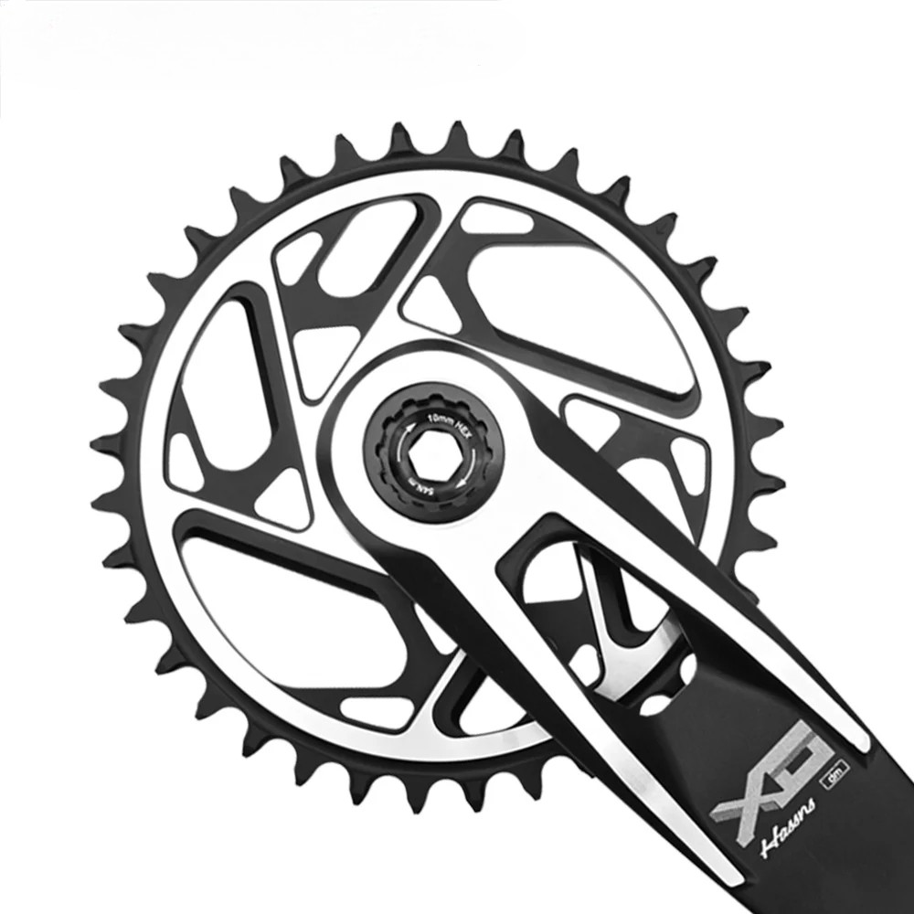 3mm Offset 3 Bolt MTB Chainring Hollow Narrow Wide Sprocket 34T 36T 38T 40T