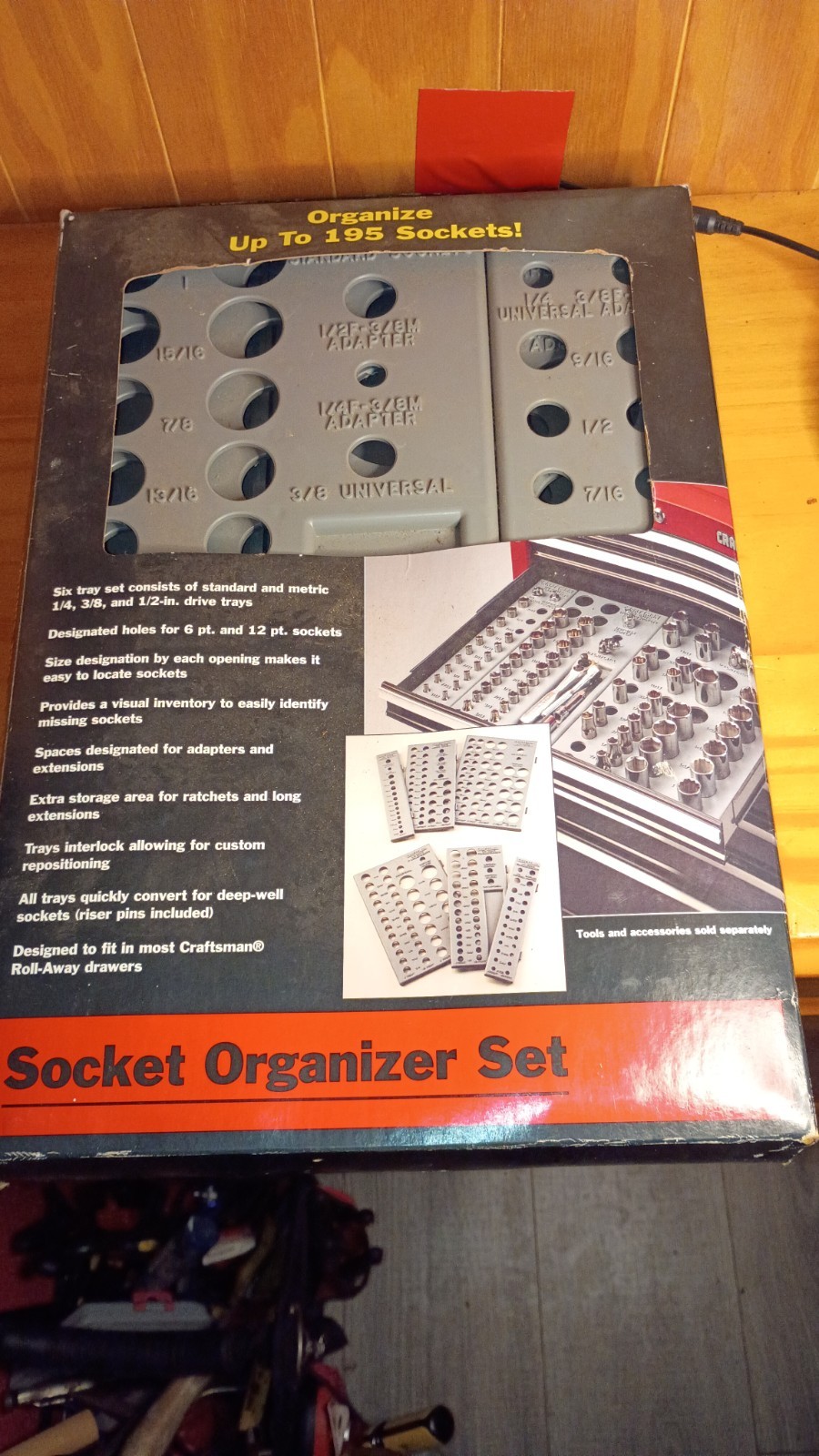 Craftsman 965172 Socket Organizer, Complete Set