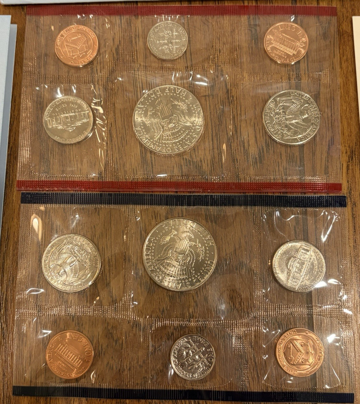 1994 US Mint Uncirculated Set, 10 Coins, Original Cello, Original Envelope