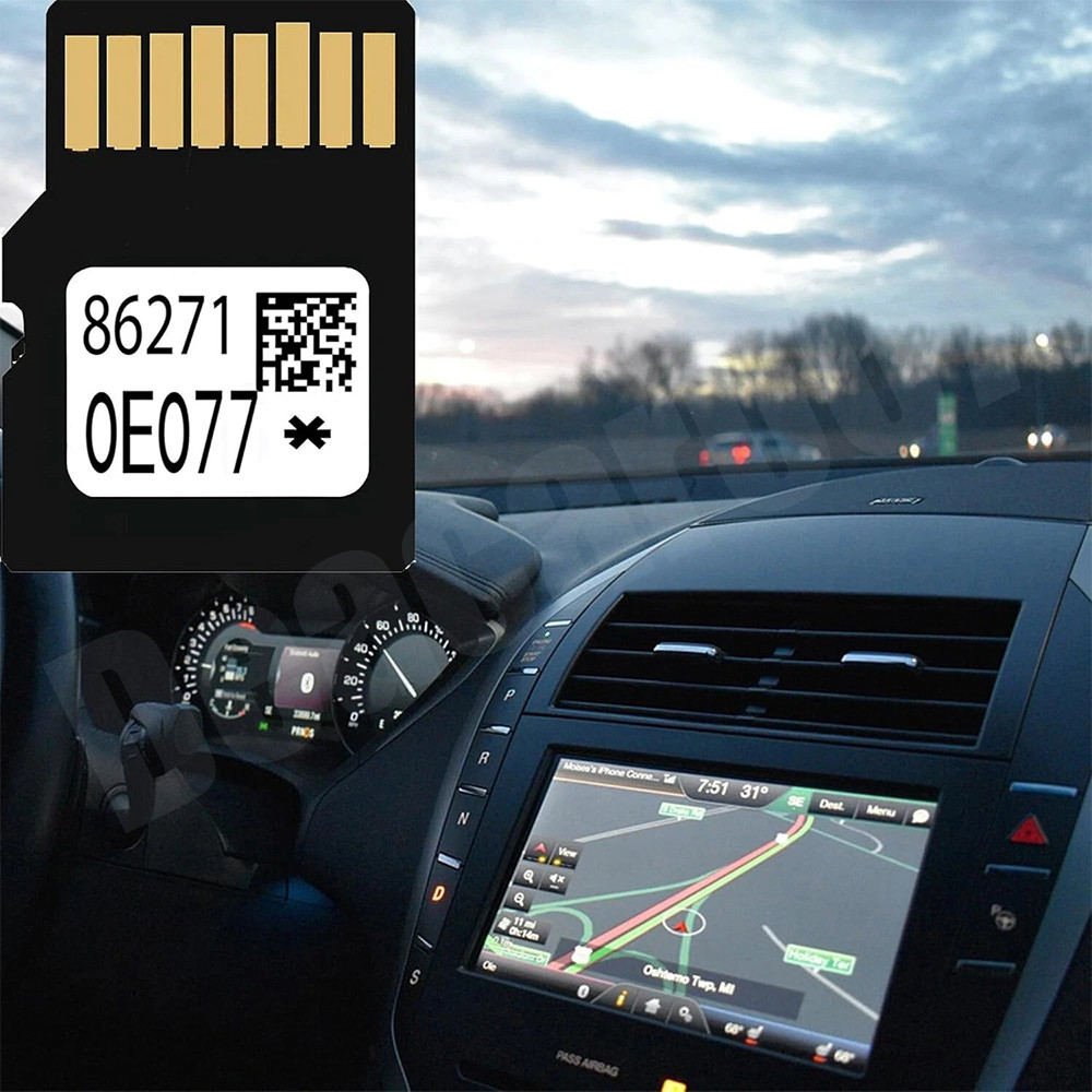 2025 New Map Update Gps Navigation Micro Sd Card For Toyota Models 862710E077