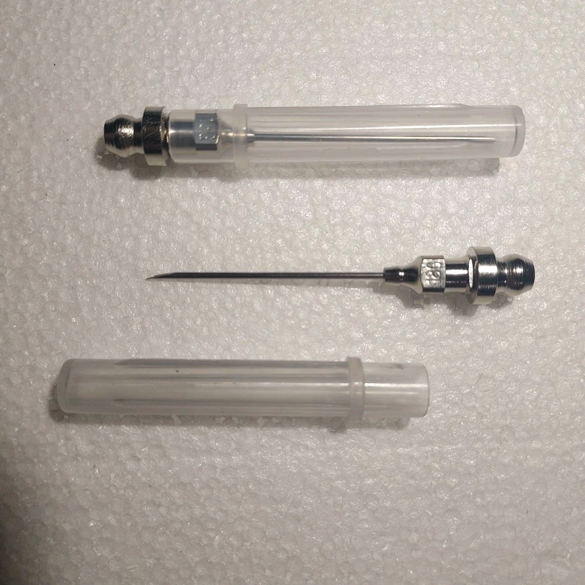 Set/6 Grease Gun Needle Accessory Nozzle/Dispenser/Rubber Nipple Adapter Injecto