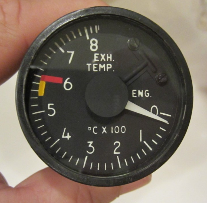 AIRCRAFT GAUGE TEMPERATURE THERMOCOUPLE P/N 152BL705 LEWIS AIRBORNE EXPRESS