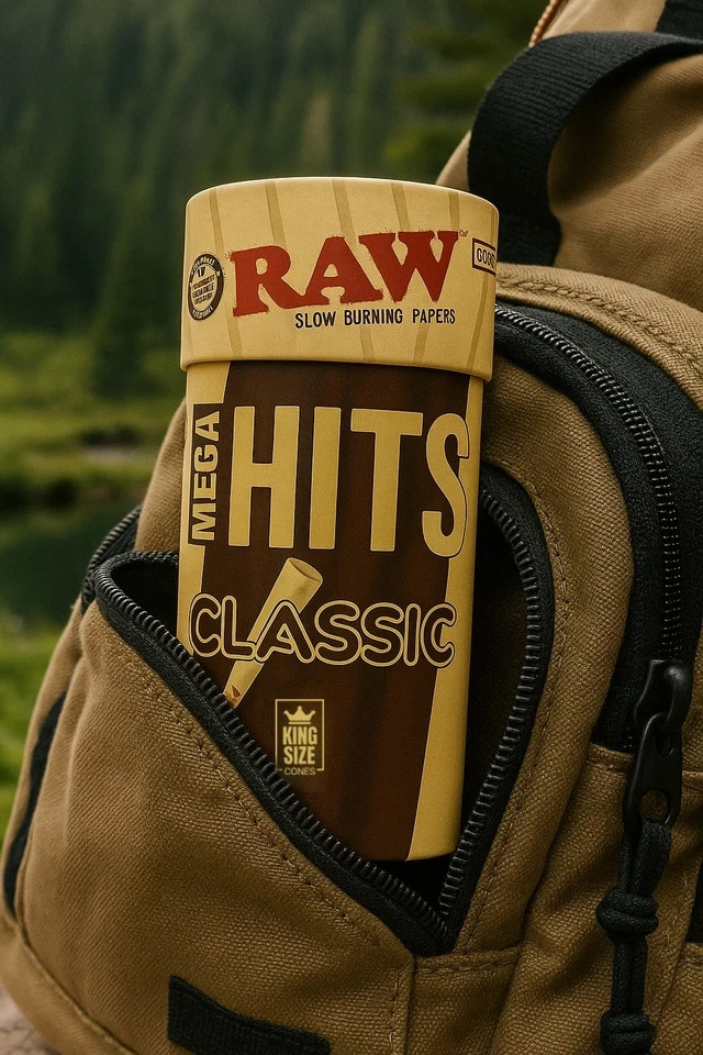 RAW Classic King Size Pre Rolled Cones | 100 Pack