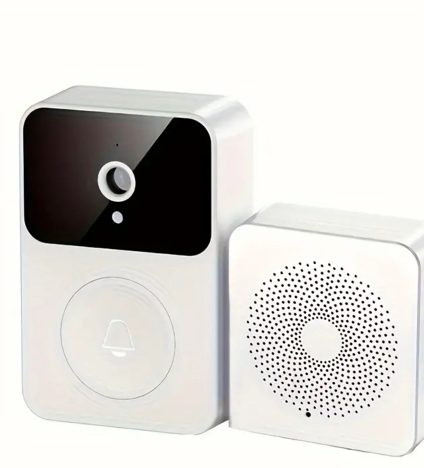NEW SMART DOORBELL CAMERA VISUALIZABLE X9 BRAND WIFI WHITE WIRELESS
