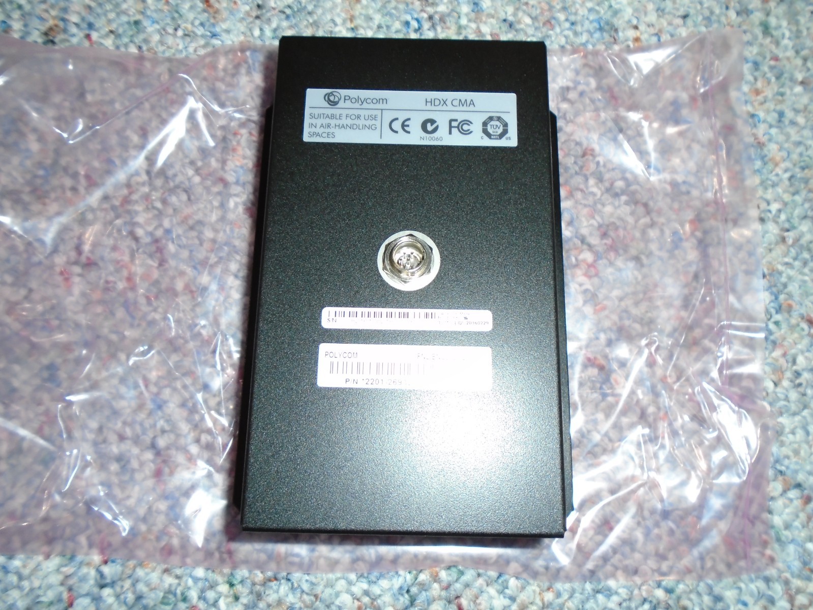 Polycom FNL Enclosure CM3 Mic HDX CMA 2201-26932-001- box only