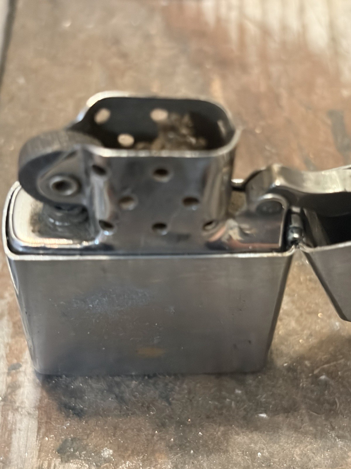 Zippo Lighter Hawker Jet Aircraft