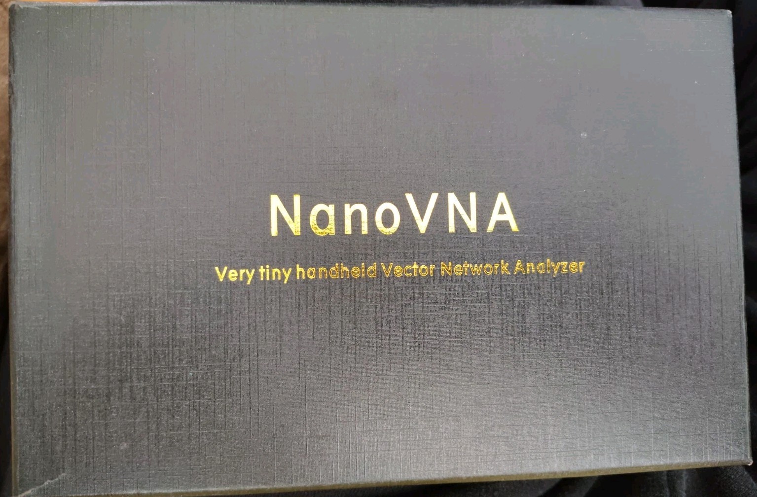 NanoVNA Very Tiny Handheld Vector Network Analyzer