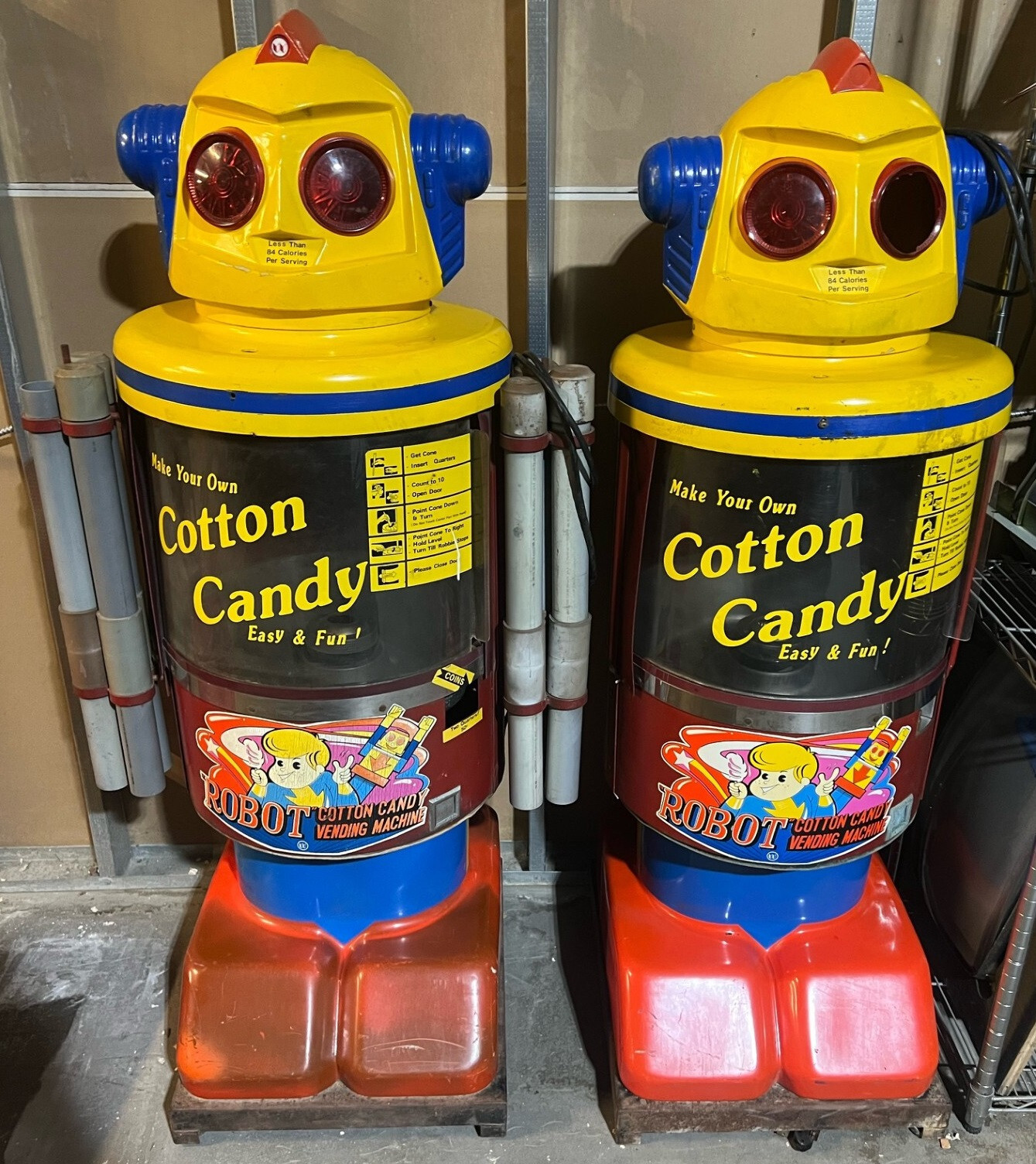 ROBBIE the ROBOT COTTON CANDY MACHINE by TARGET INT. HOLDINGS 1968 *RARE*