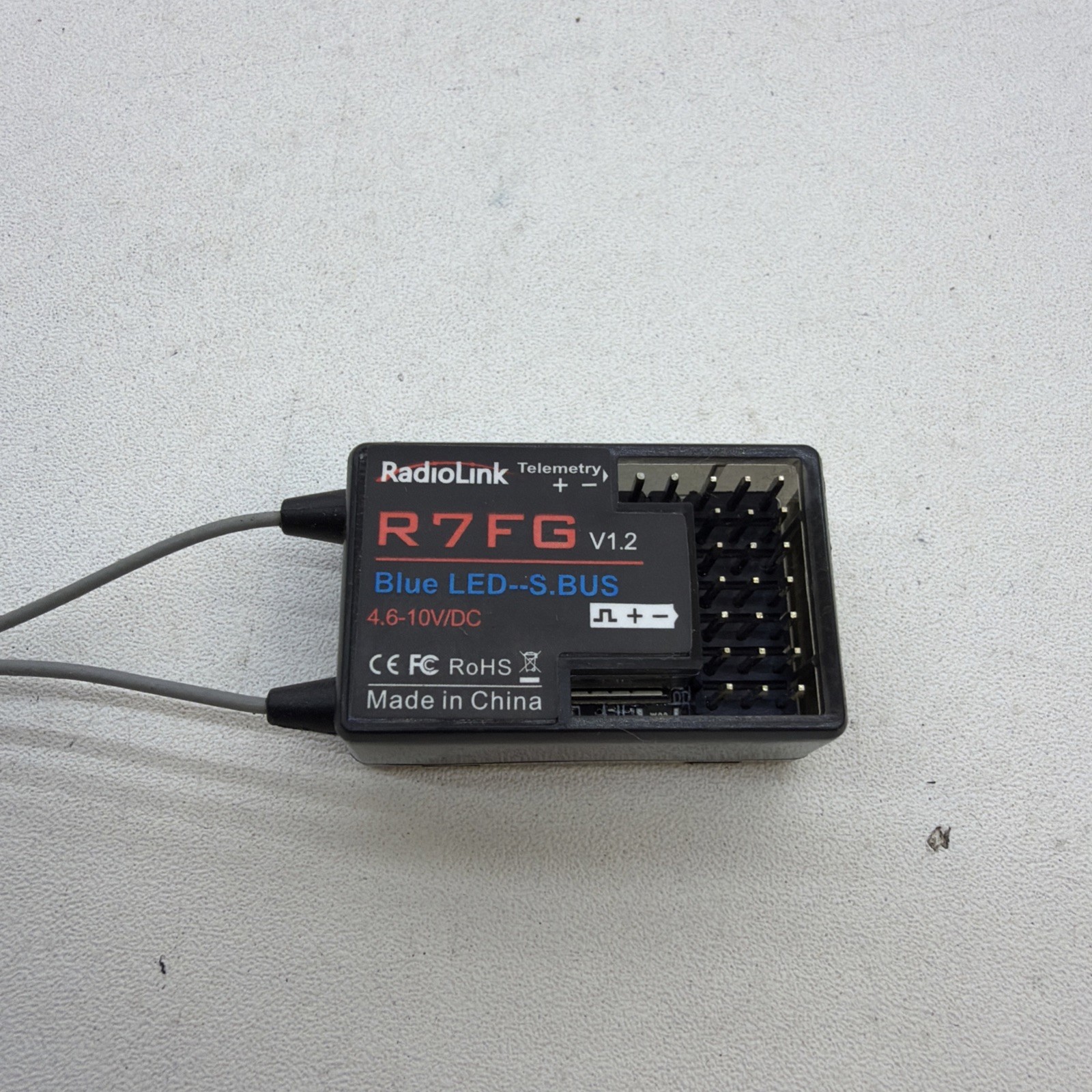 Radiolink R7FG 7CH 2.4Ghz Gyro Receiver Voltage Telemetry Long Range V1.2 B59