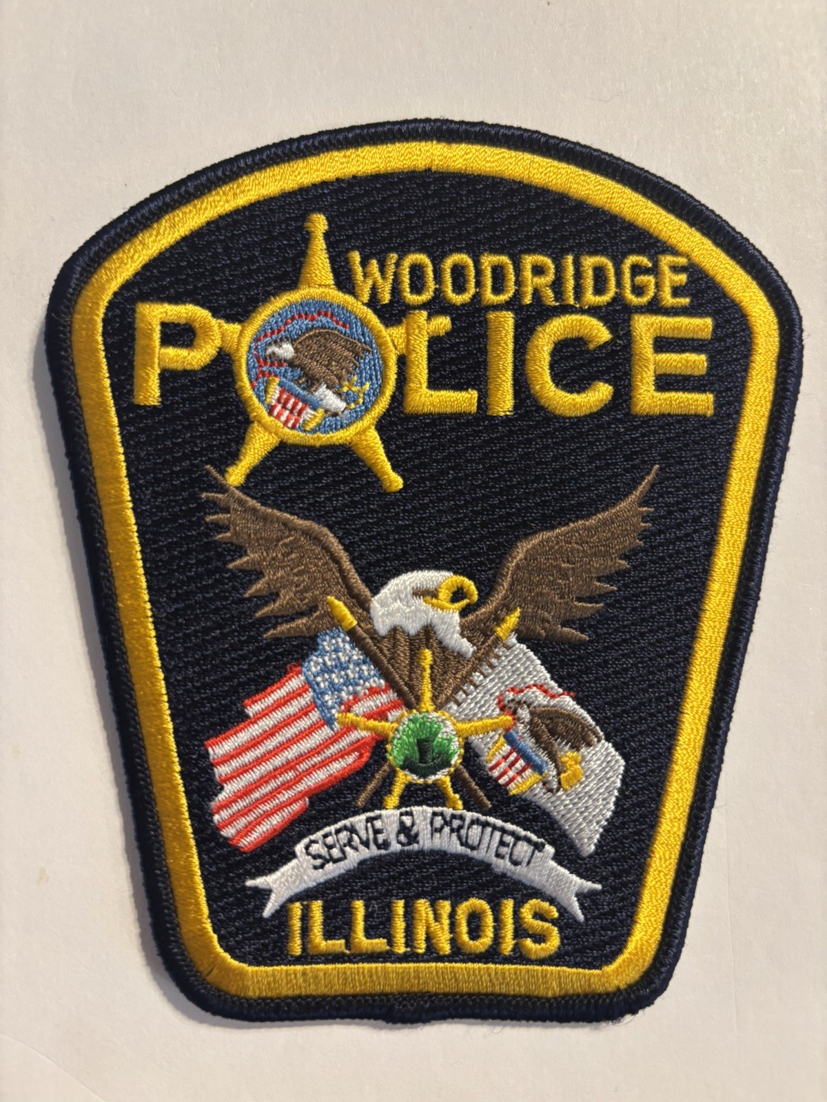WOODRIDGE, Illinois                       Police Department Patch