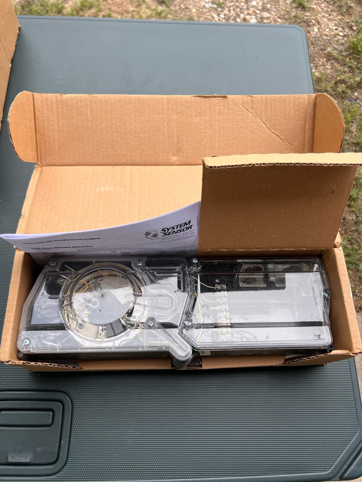 System Sensor InnovairFlex DNR Intelligent Non-Relay Duct Smoke Detector