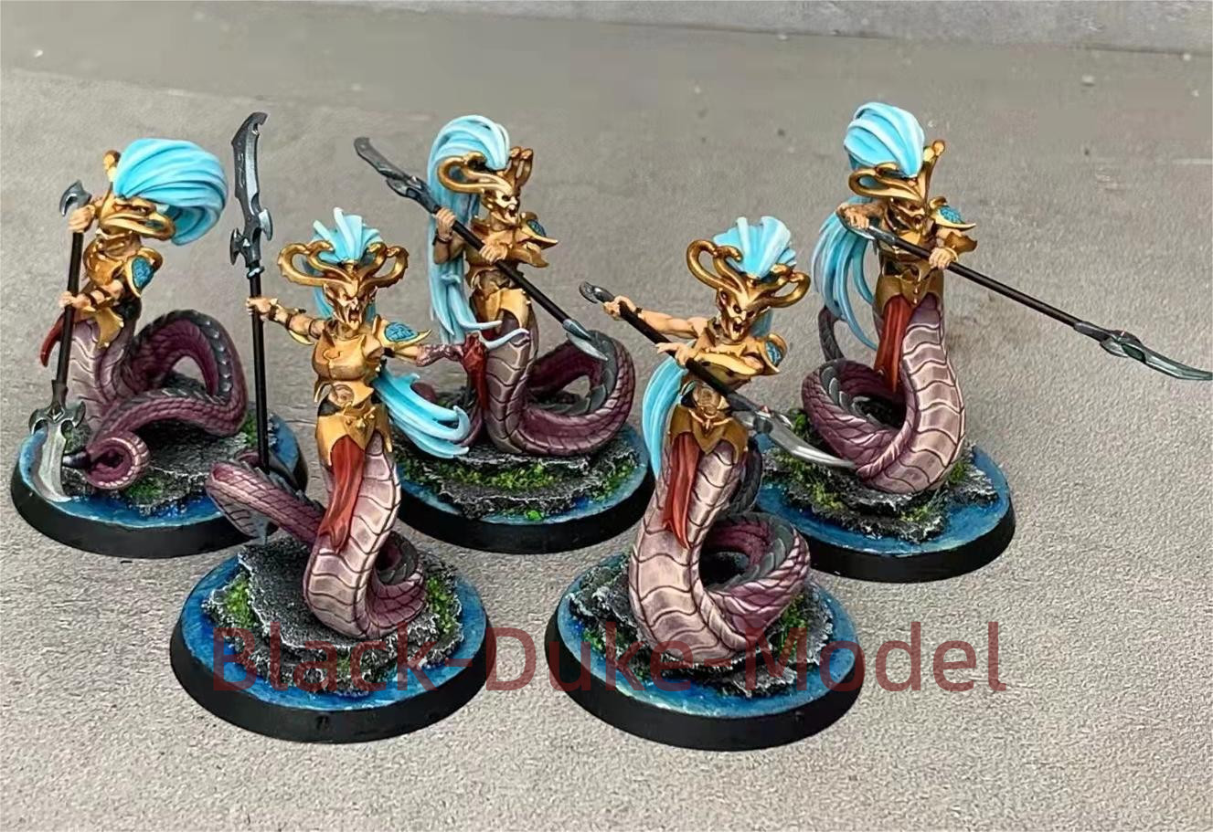 Warhammer AOS Khaine/B07B3Jqjdx Melusai Blood Stalkers Sisters Presale Painted