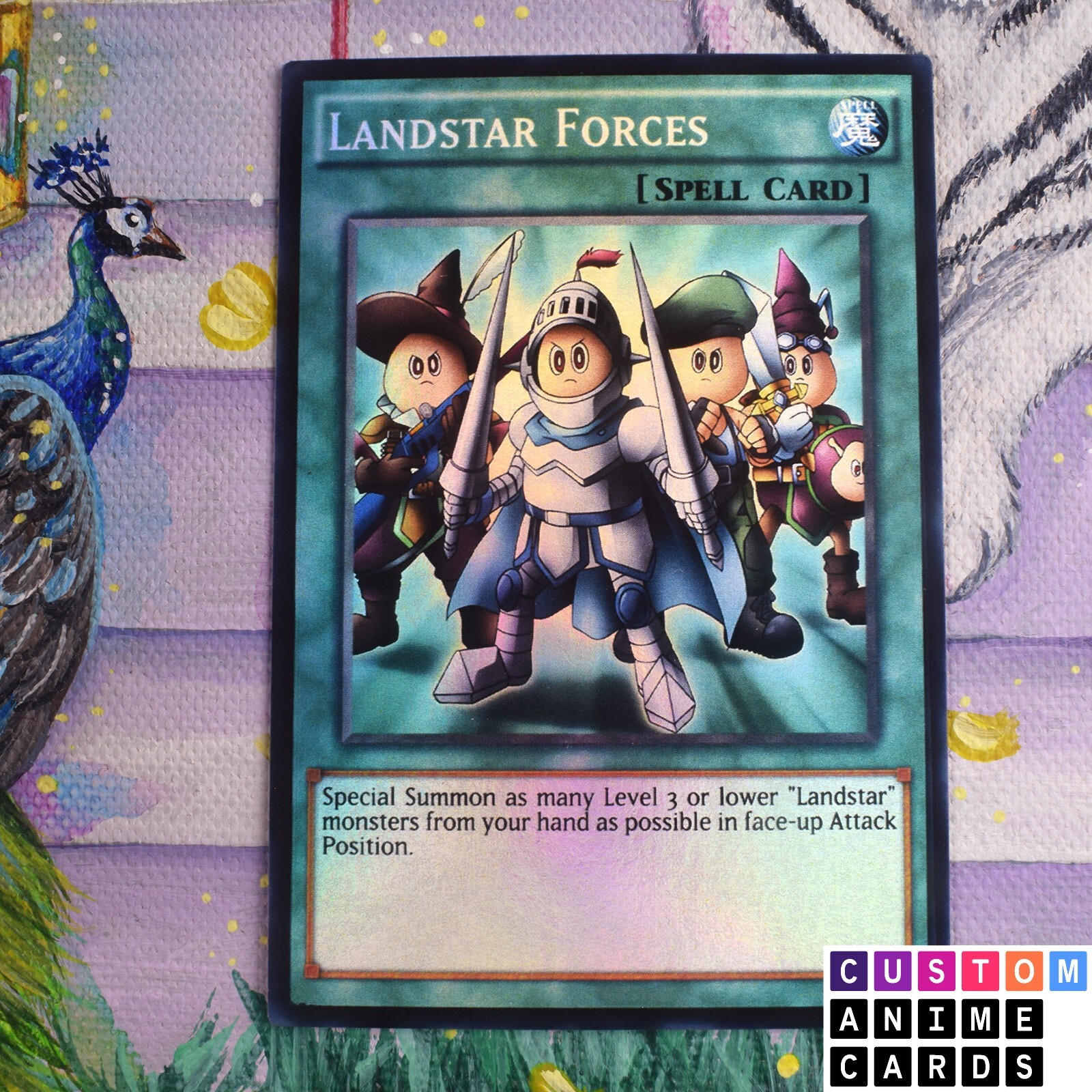 Landstar Forces ANIME EFFECT HOLO card