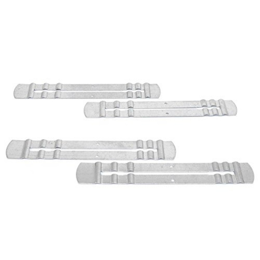 bedCLAW Anti-Wobble Steel Bed Rail Shims or Spacers, Set of 4