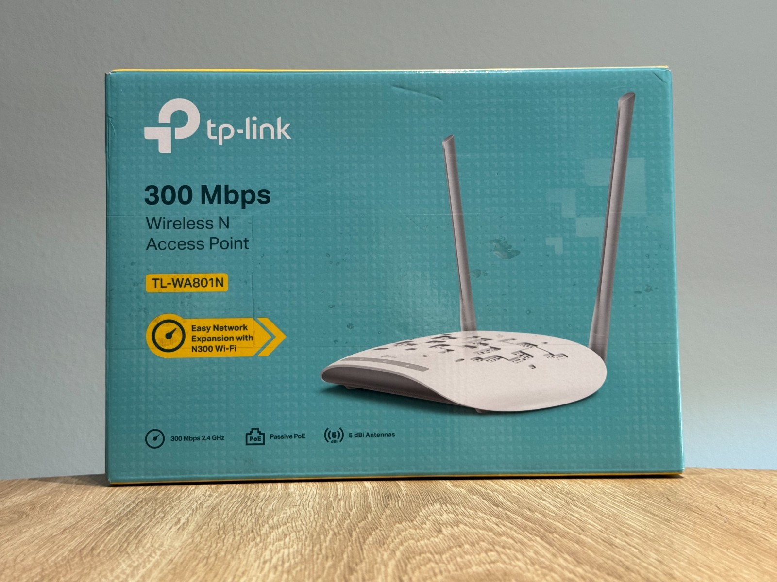 TP-Link WiFi Access Point TL-WA801N, 2.4Ghz 300Mbps