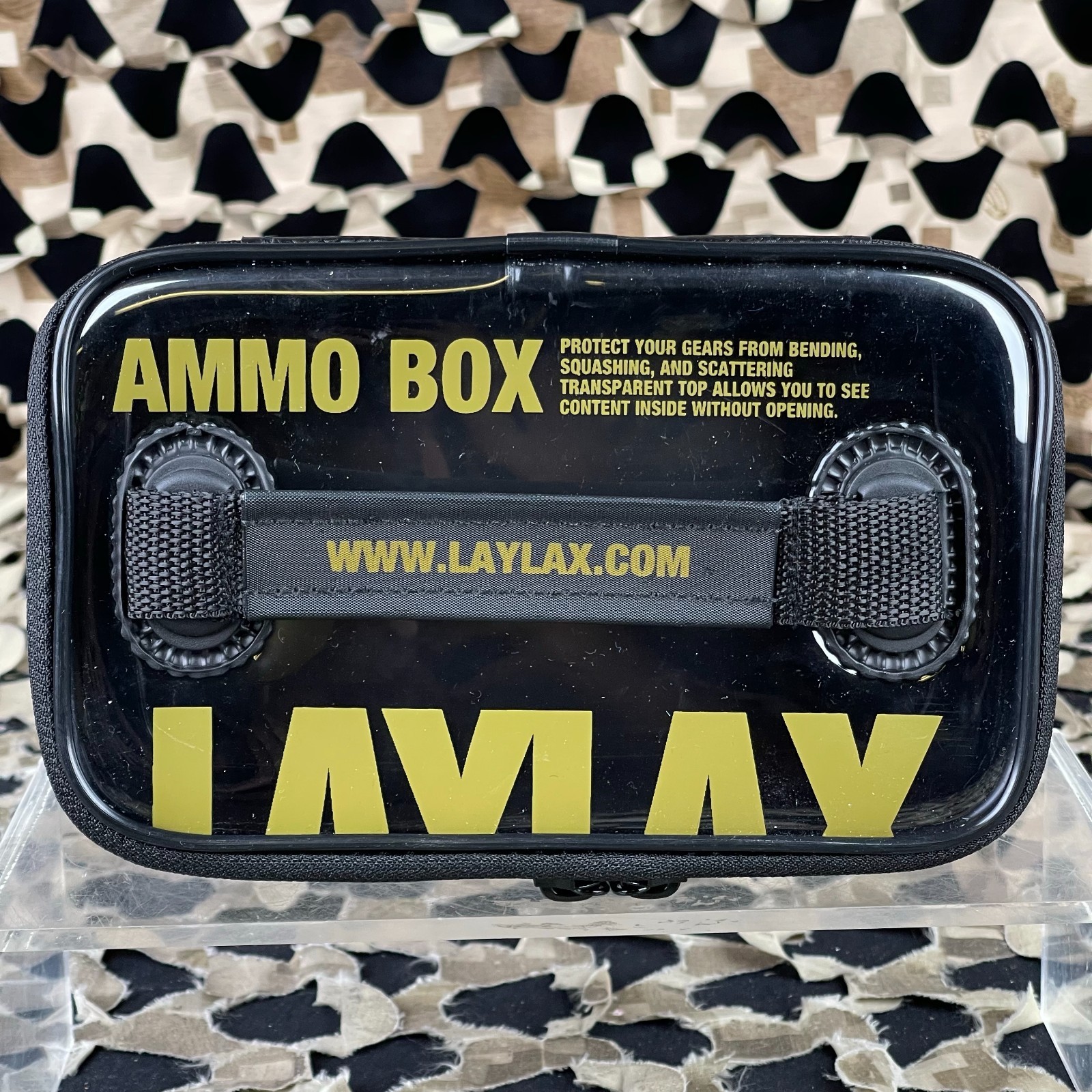 NEW Laylax Satellite Ammo Box & Storage Case - Small - Olive Drab