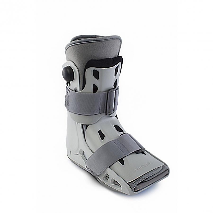 Aircast AirSelect Walker Boot Left/Right Foot, S, Male 4-7/Female 5-8 Gray