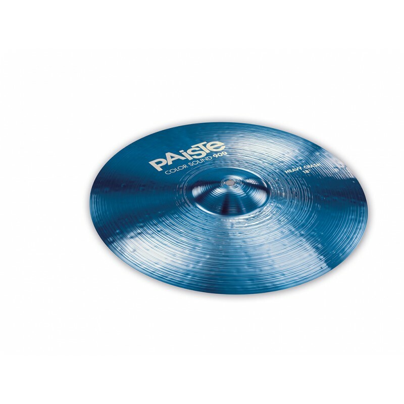 Paiste Color Sound 900 Blue 18" Heavy Crash Cymbal/Brand New/Model # CY000193281
