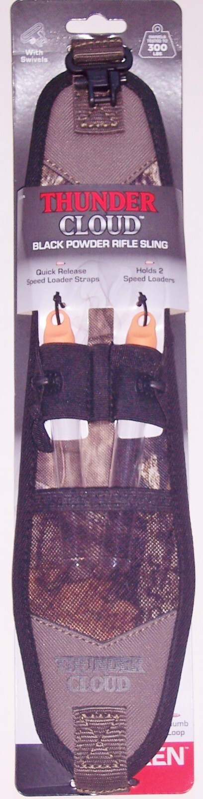 Allen Thundercloud Blackpowder Rifle Sling w/ 2 Speedloaders #87132A