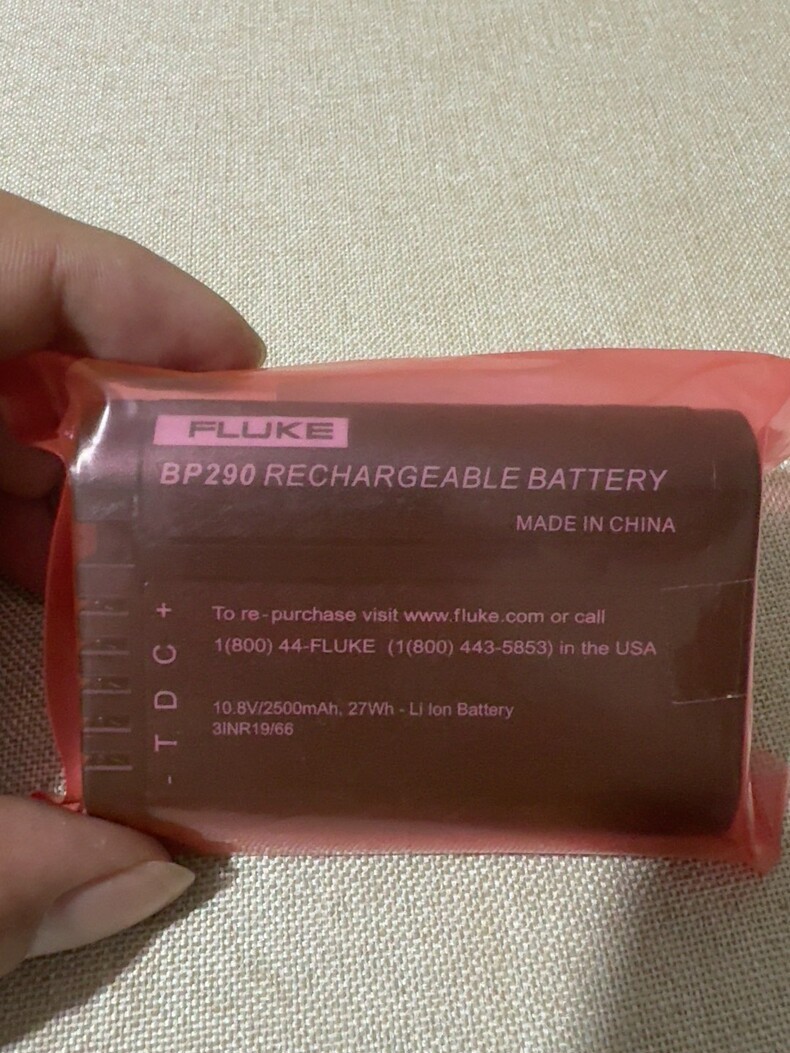 1PC New Fluke BP290 Battery For Fluke 123B 190-II Oscilloscope U8037 NC2040SM24