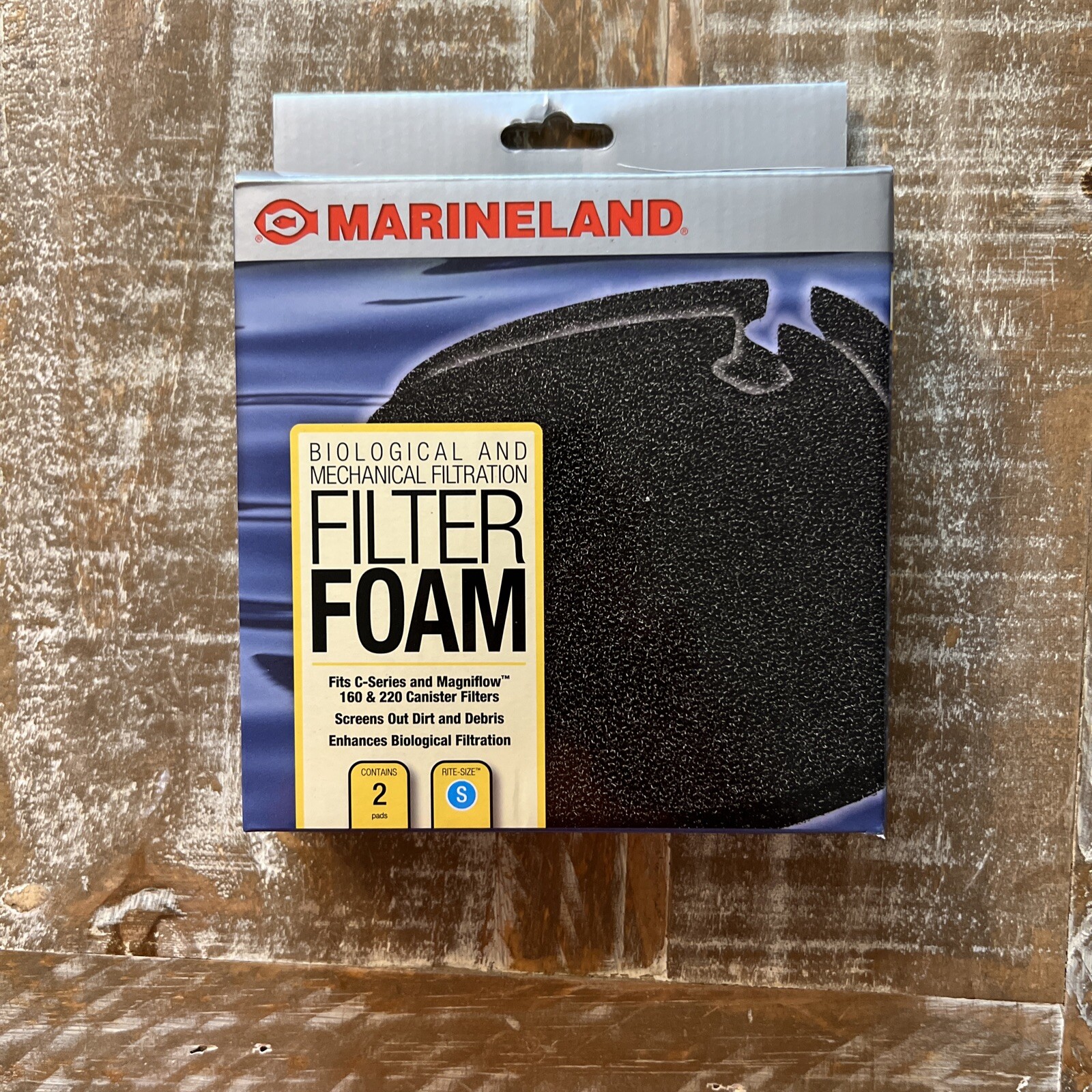 Marineland Rite Size Aquarium Foam Filter Pad C Series C-160 @ C-220 Size S
