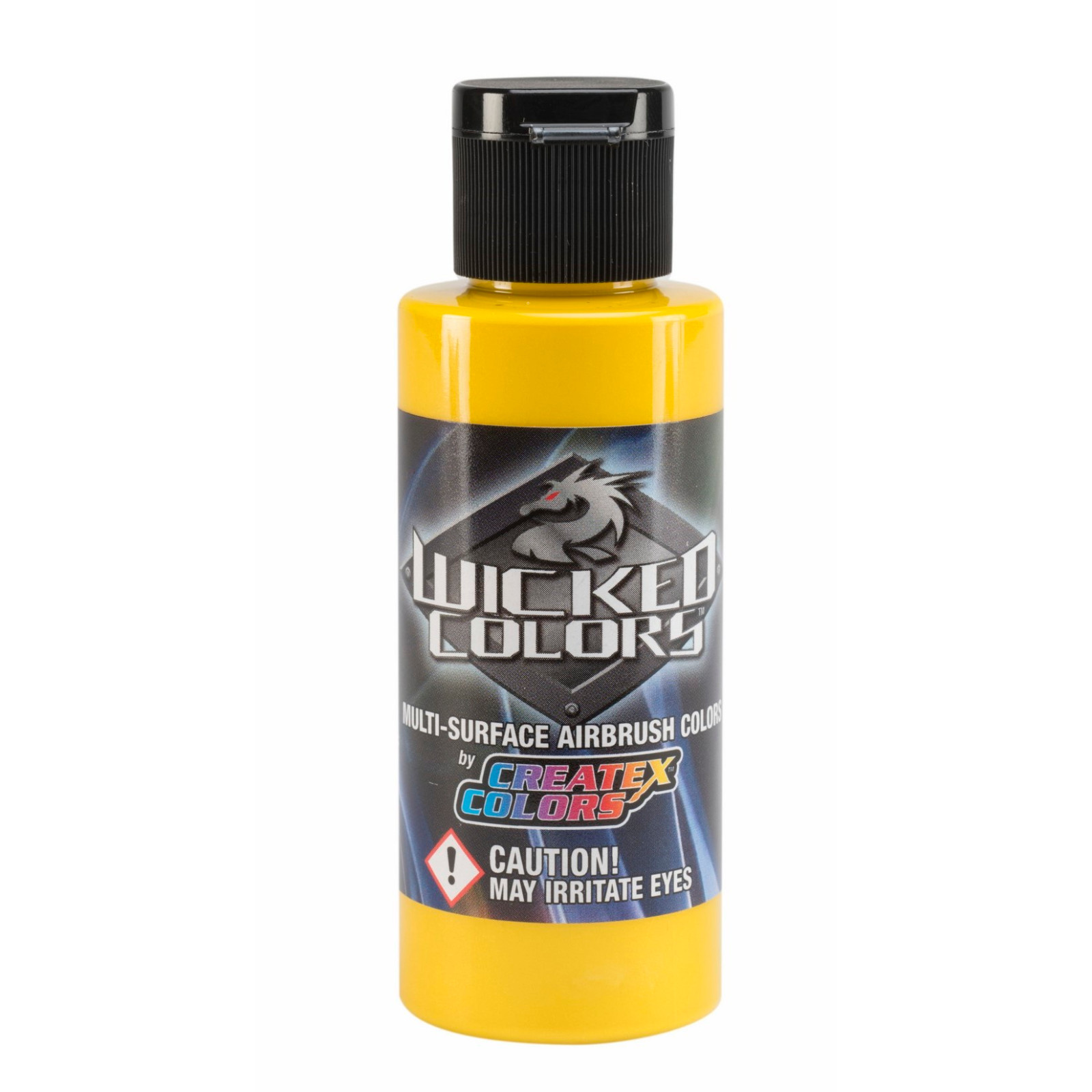 Createx Wicked Colors W302 Pearl Yellow 2oz water-based universal airbrush paint