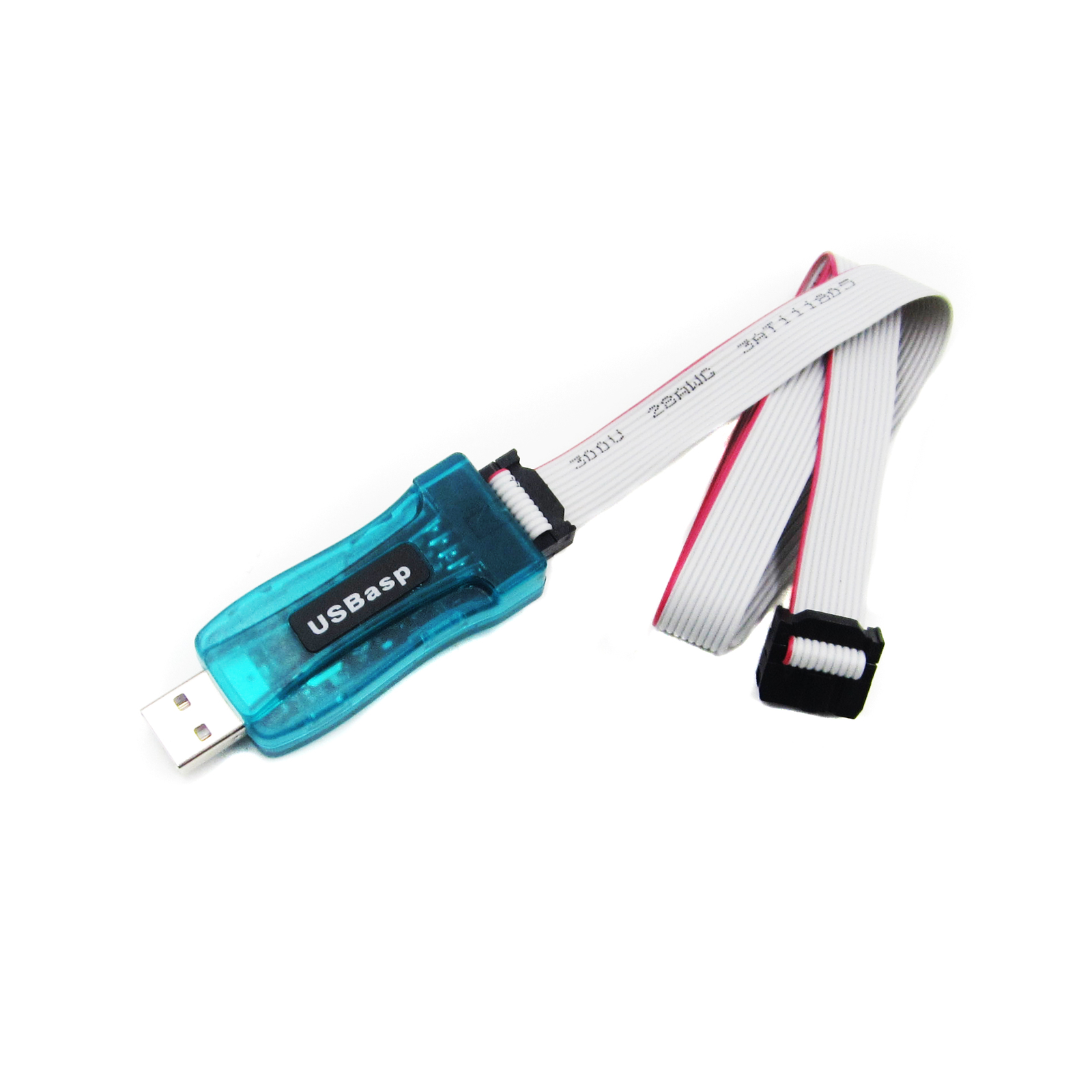 USBASP USBISP AVR Programmer Adapter 10 Pin Cable USB ATMEGA8 ATMEGA128 Arduino