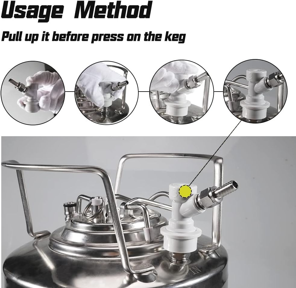 Ball Lock MFL Quick Disconnects for Gas & Liquid - 2 Pair Set