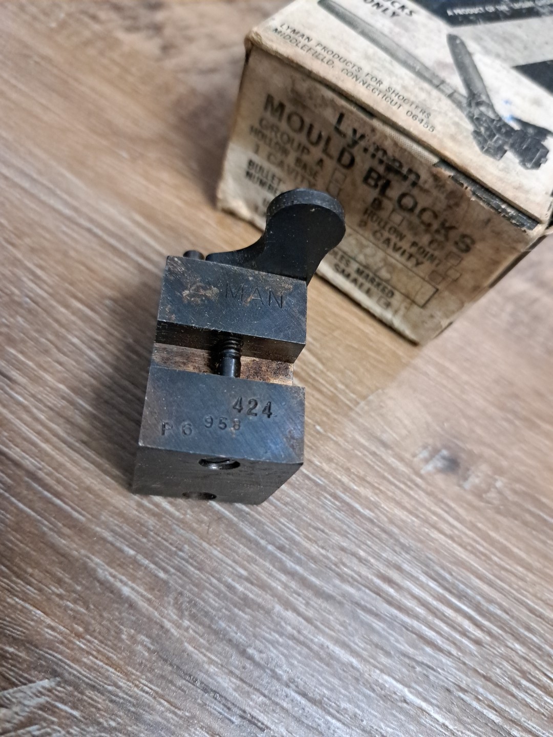 Vtg. Lyman .424 Roundball Mold