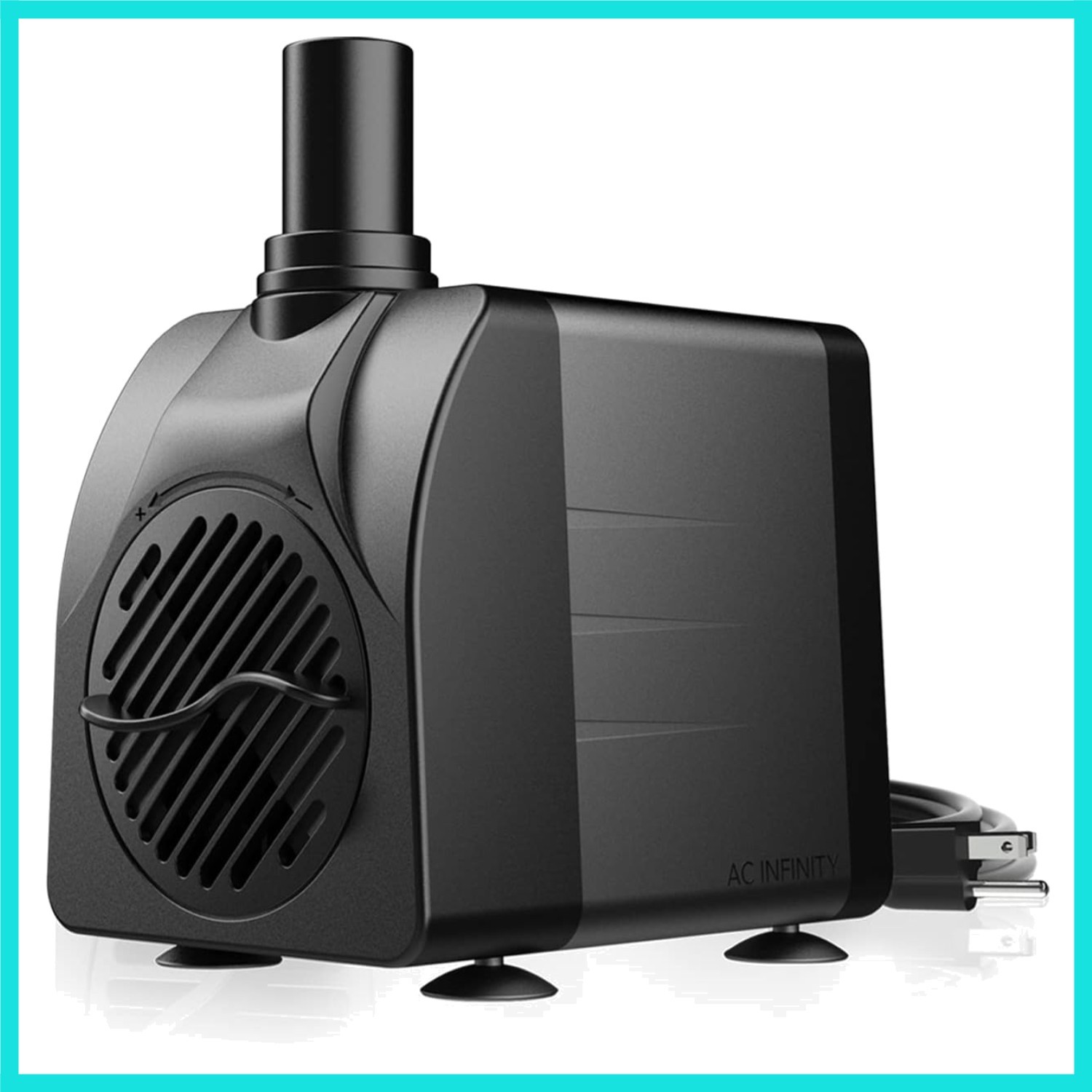 Submersible Water Pump 396 GPH 1500 L/H, Ultra Quiet 20W Fish Tank Flow Press...