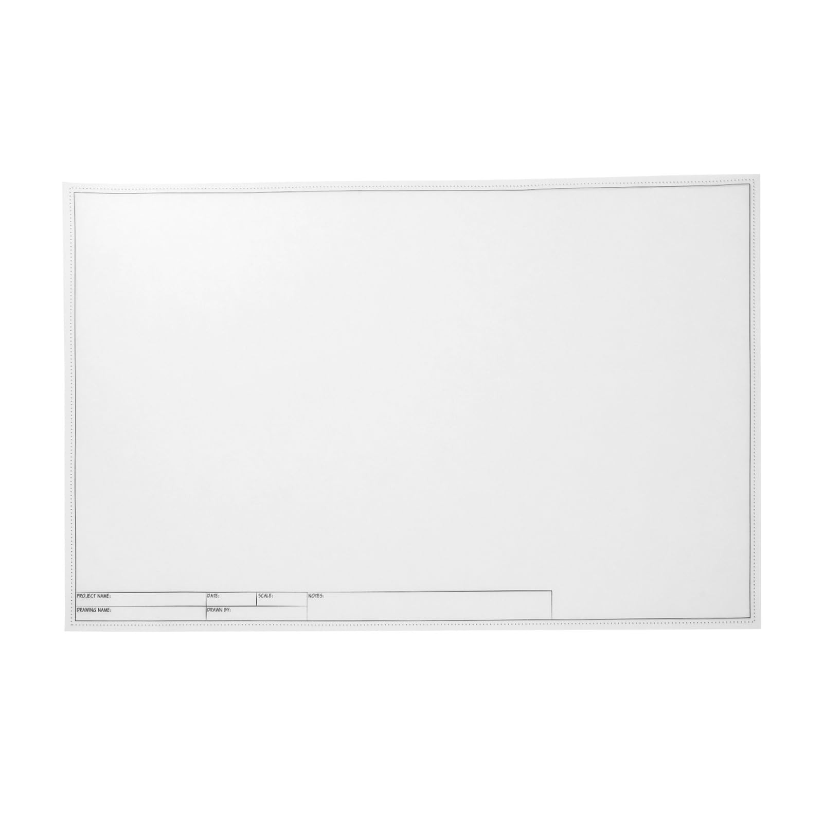 Architectural Drafting Vellum Paper Sheets - 11 x 17 in, 20 Sheets - Plain Tr...