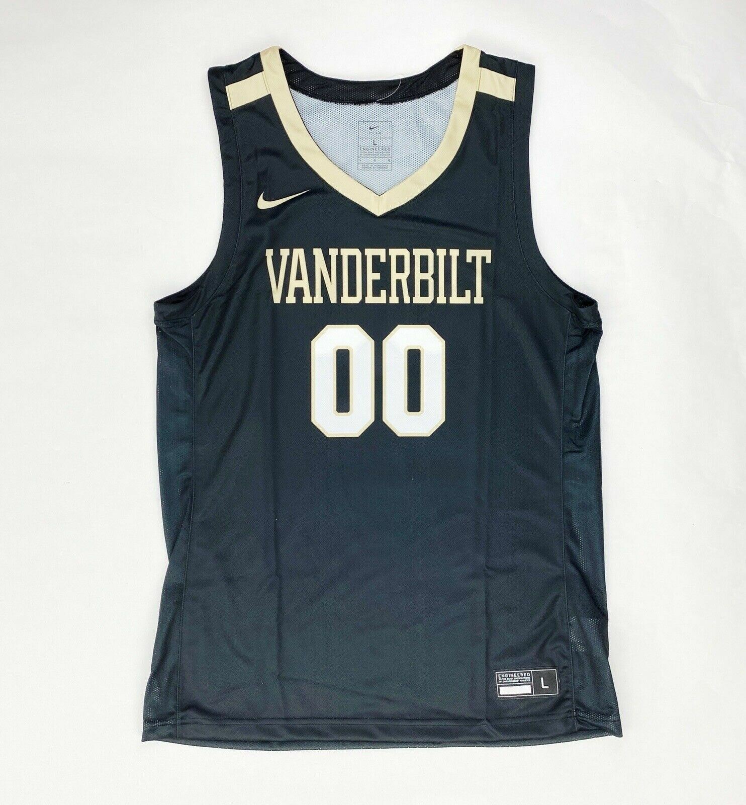 Nike Vanderbilt Digital Elite Allstar Basketball Jersey Men's L Black CQ4304