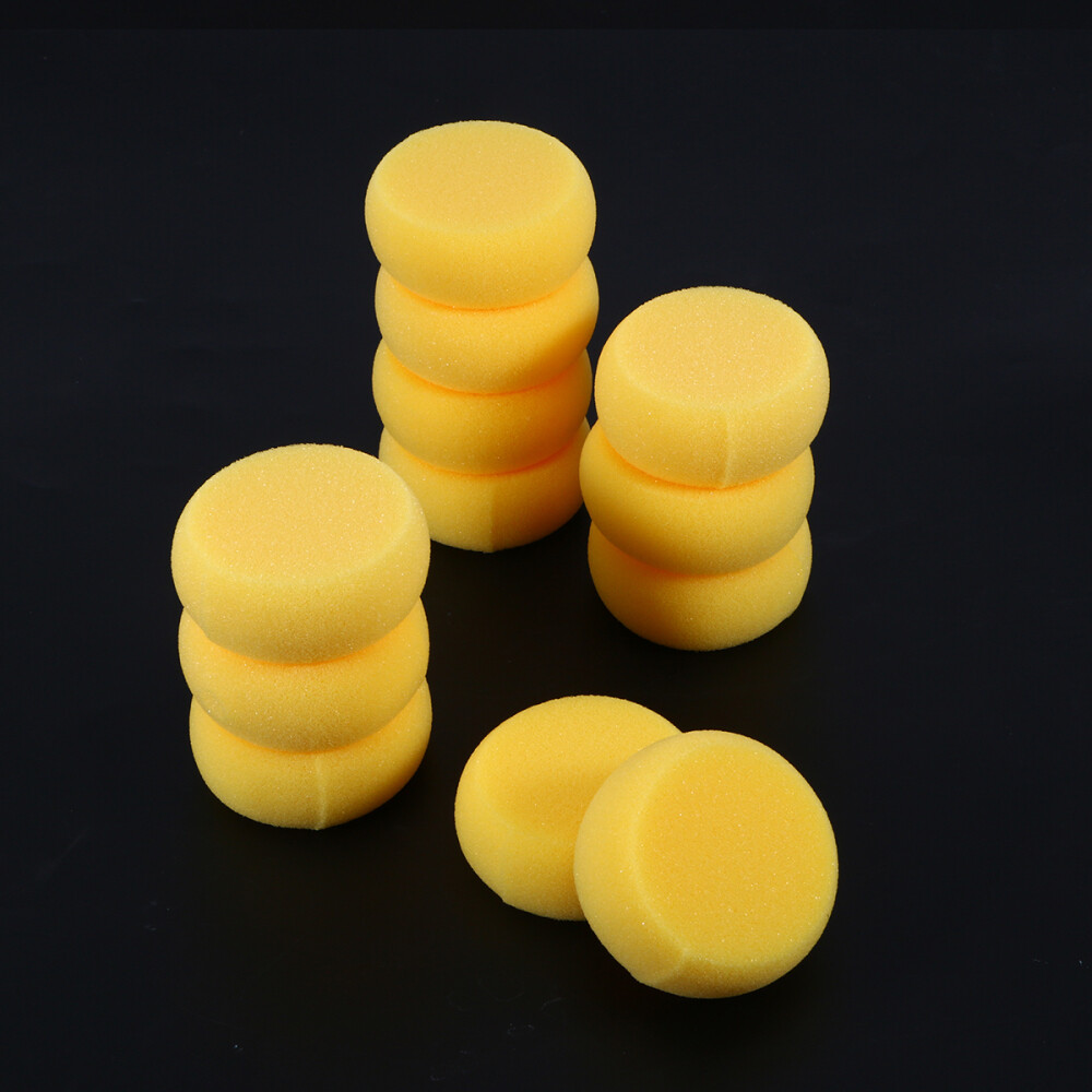 12pc Watercolor Artist Sponges for Painting Crafts Pottery Sponge Round Bath