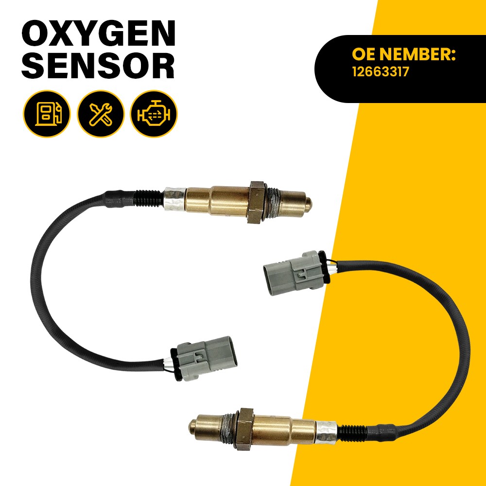 2PCS Oxygen Sensor Up&Downstream For Chevy Cruze 2016-2019 Malibu 1.5L 2016-2022
