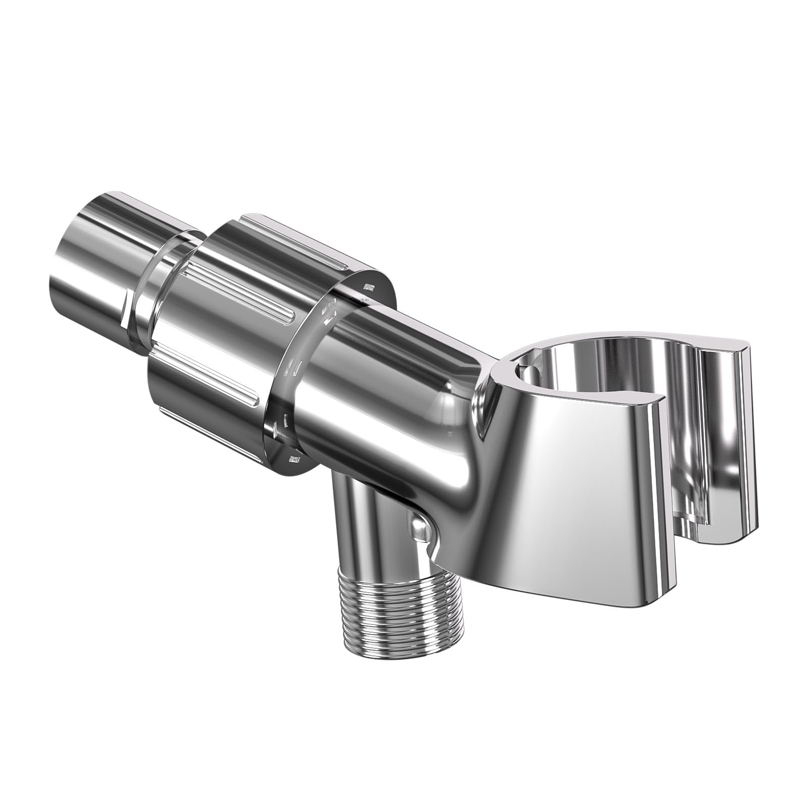 Adjustable Shower Head Holder with Universal Wall Hook Bracket for Handheld