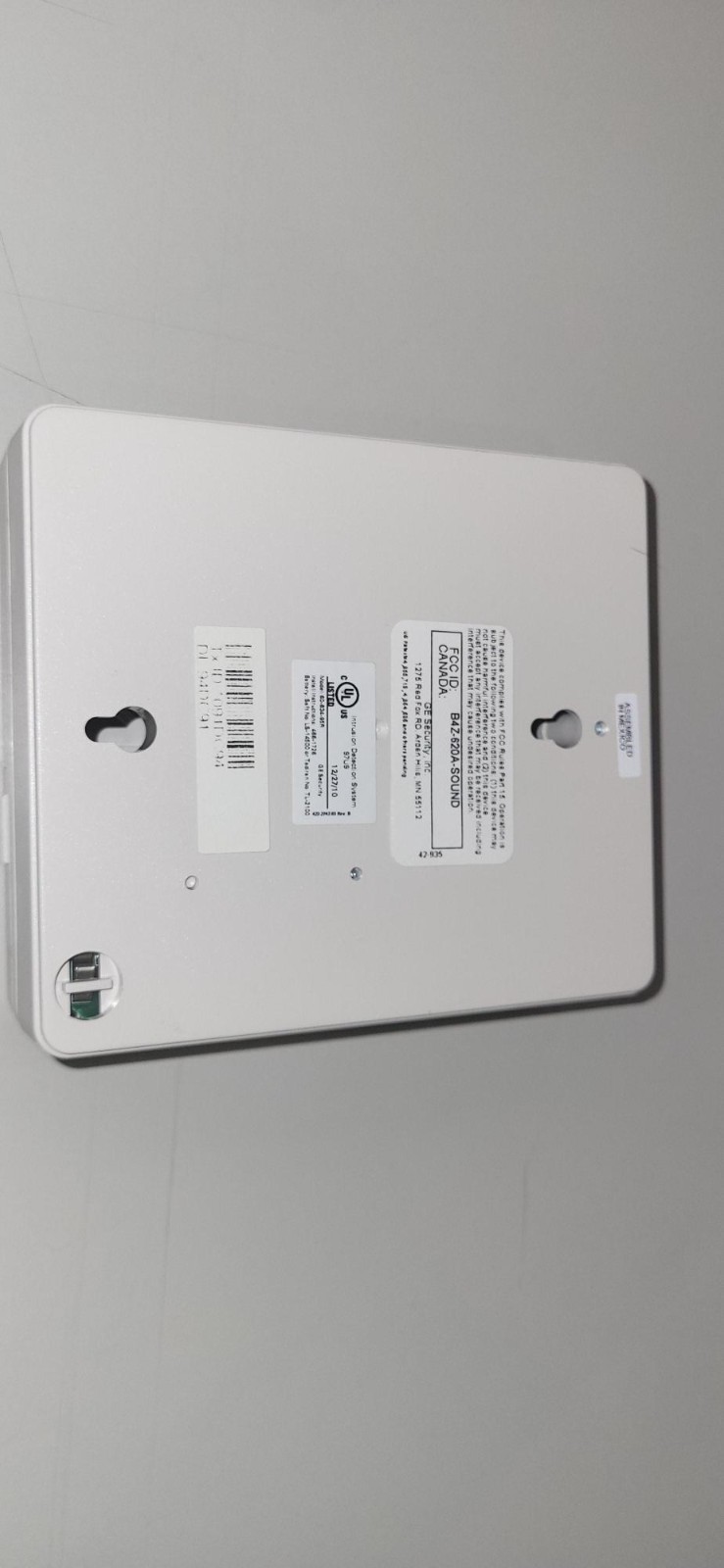 GE security NX-487