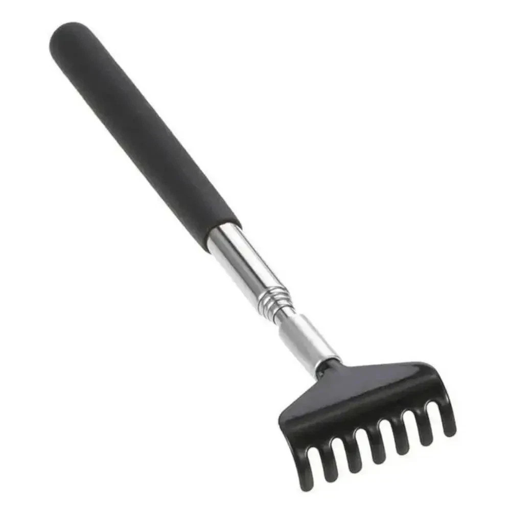 Telescopic Back Scratcher Stainless Steel Extendable Massage Tool Portable