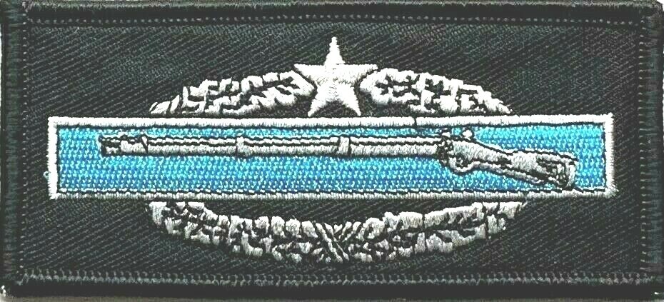 Combat 2nd Infantry Badge CIB Award U.S. Army Military Iron on Patch Q-1