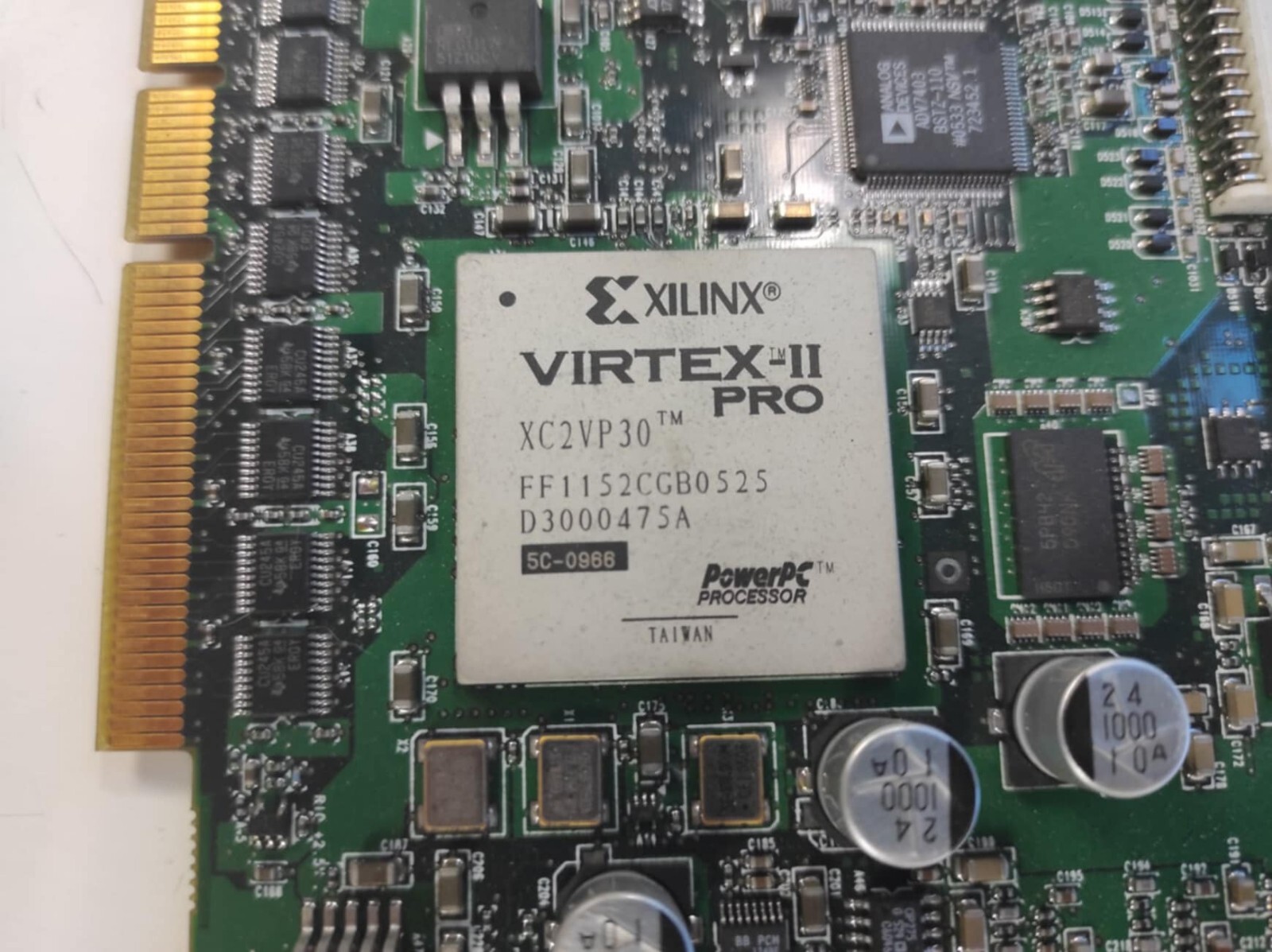 Vintage PC Matrox Y7234-00 REV.B DSXLE/200 Acquisition Card Virtex-II Pro XC2VP